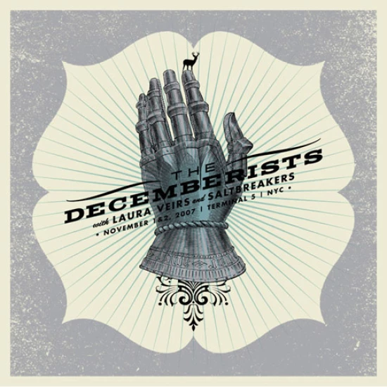 The Decemberists NYC Concert Poster by Aesthetic Apparatus (SOLD OUT)
