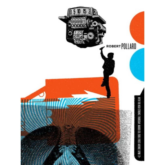Robert Pollard Concert Poster by Aesthetic Apparatus (SOLD OUT)