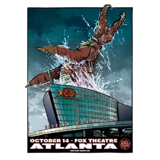 Ryan Adams Concert Poster (Atlanta - October 14) SOLD OUT