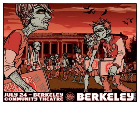 Ryan Adams Concert Poster (Berkeley - July 24)