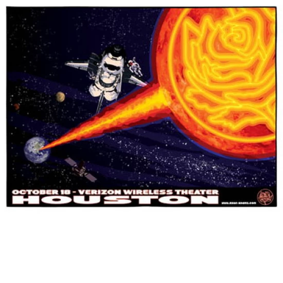 Ryan Adams Concert Poster (Houston - October 18) - SOLD OUT