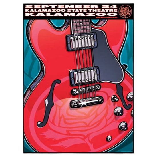 Ryan Adams Concert Poster (Kalamazoo - September 24) SOLD OUT