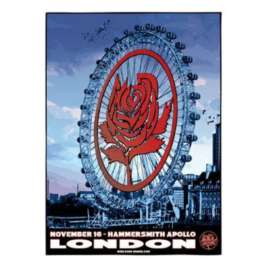 Ryan Adams Concert Poster (London - November 16) SOLD OUT