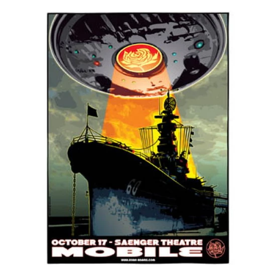 Ryan Adams Concert Poster (Mobile - October 17) SOLD OUT