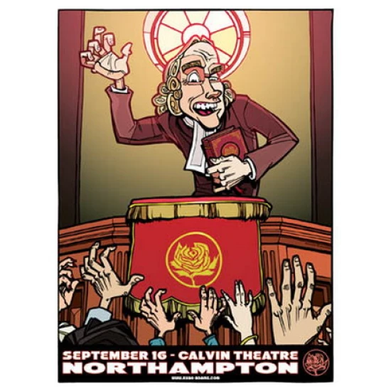 Ryan Adams Concert Poster (Northampton - September 16) SOLD OUT