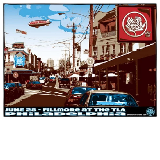Ryan Adams Concert Poster (Philadelphia - June 28) SOLD OUT