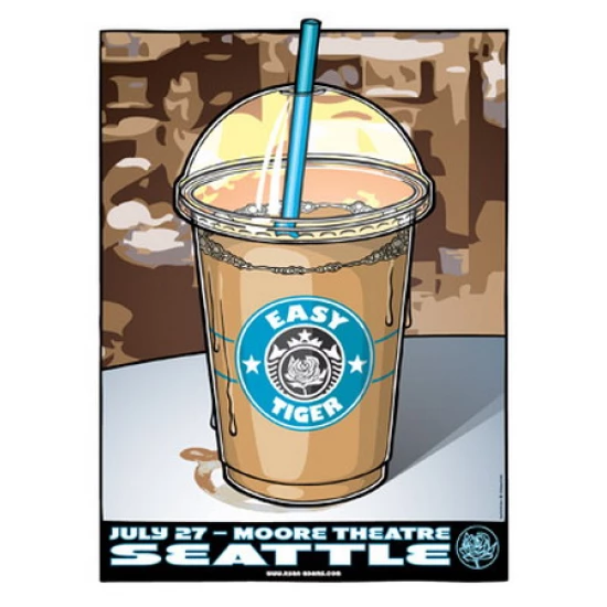 Ryan Adams Concert Poster (Seattle - July 27) SOLD OUT