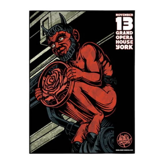 Ryan Adams Concert Poster (York - November 13) SOLD OUT
