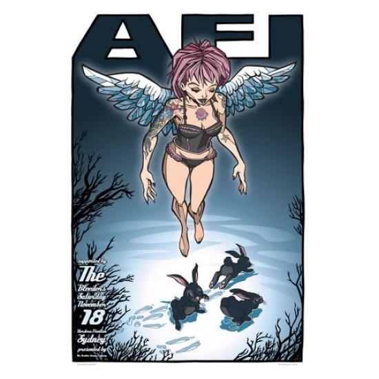 AFI Sydney Concert Poster (SOLD OUT)