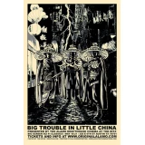 Big Trouble in Little China Movie Poster (Variant) by Tim Doyle (SOLD OUT)