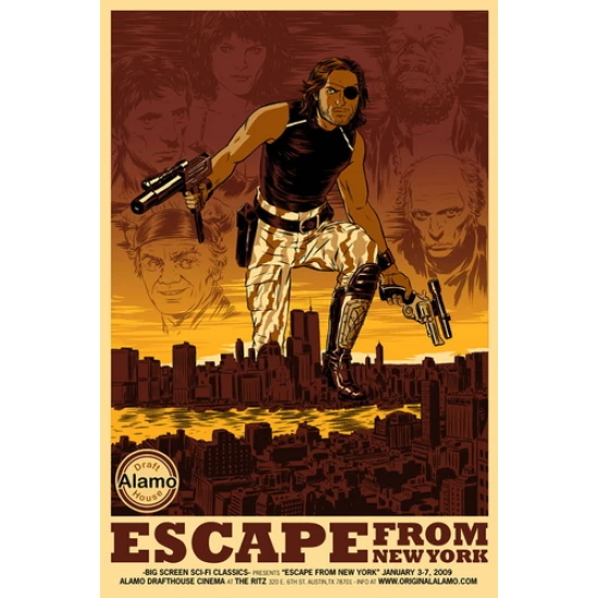Escape from New York Movie Poster (SOLD OUT)