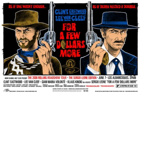 For a Few Dollars More Movie Poster (Stainboy) SOLD OUT