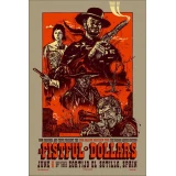 Fistfull of Dollars Movie Poster by Jesse Phillips (SOLD OUT)