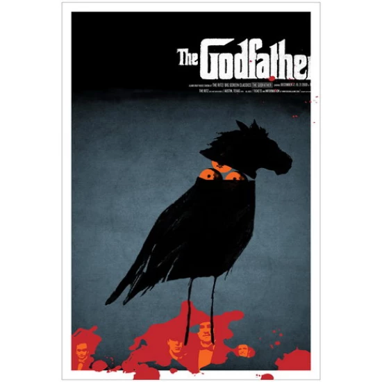 The Godfather Movie Poster by Jeff Kleinsmith (SOLD OUT)