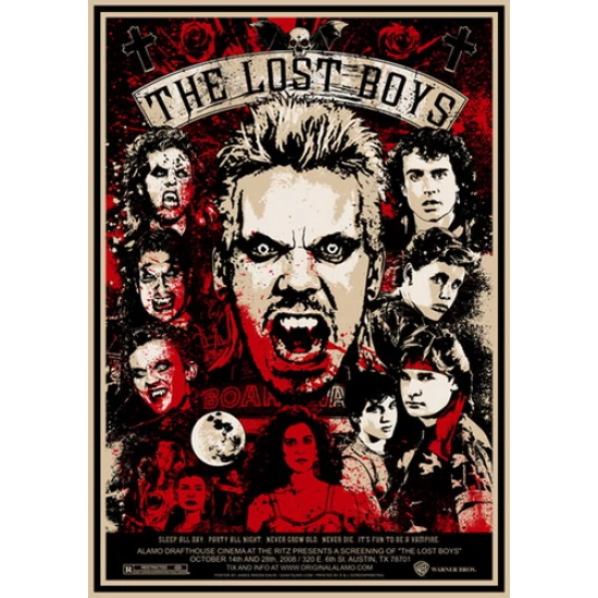 The Lost Boys Alamo Drafthouse Movie Poster (SOLD OUT)