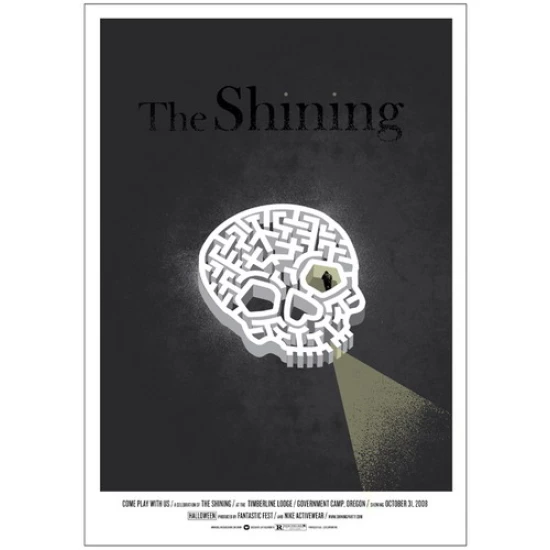 The Shining Movie Poster by Jeff Kleinsmith (SOLD OUT)