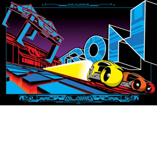 TRON Movie Poster by Brad Klausen (SOLD OUT)