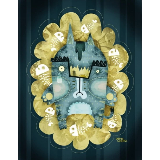 The Melancholic Cat by Alberto Cerriteno (SOLD OUT)