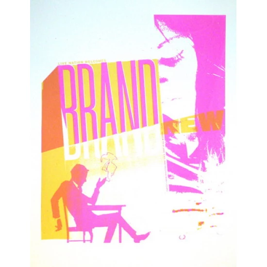 Brand New Concert Poster by Andy Vastagh (SOLD OUT)