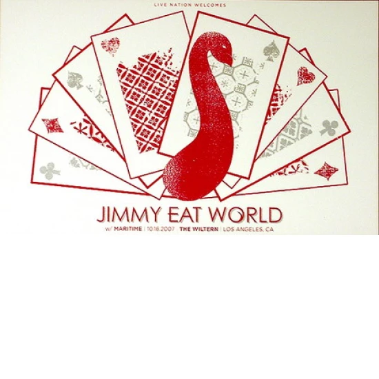 Jimmy Eat World Concert Poster by Andy Vastagh (SOLD OUT)