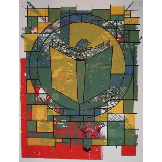 Mono Print by Andy Vastagh