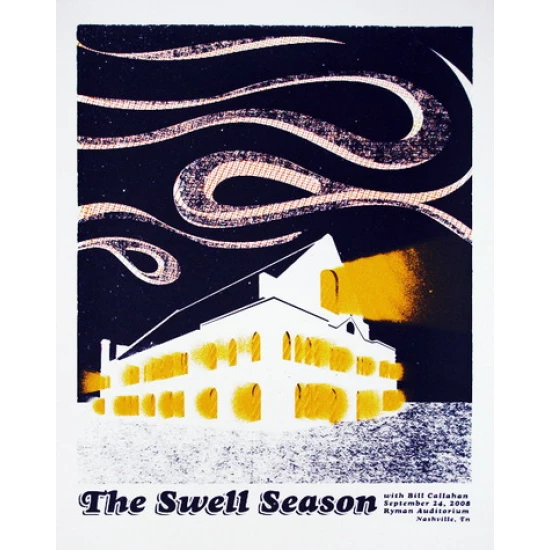 The Swell Season Concert Poster by Andy Vastagh
