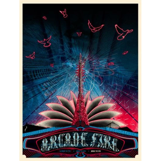 Arcade Fire London Concert Poster by Burlesque (SOLD OUT)