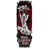 Mark Lanegan Dublin concert poster by Rhys Cooper