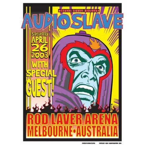 Audioslave Concert Poster (SOLD OUT)blumoo