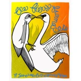 Fiery Furnaces Concert Poster by Leia Bell