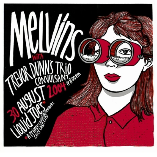 The Melvins Concert Poster by Leia Bell (SOLD OUT)