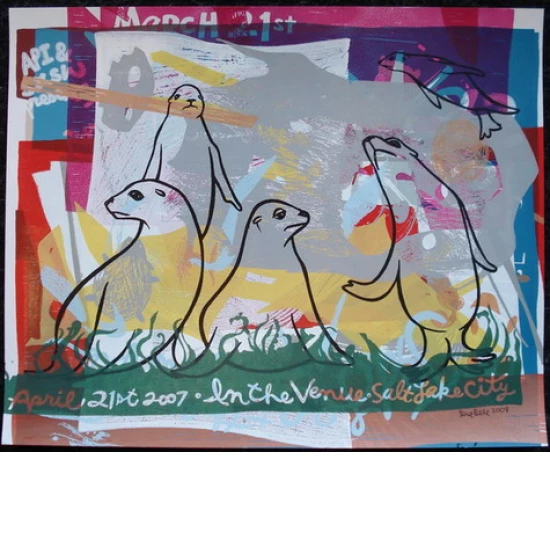Mono Print #10 by Leia Bell (SOLD OUT)
