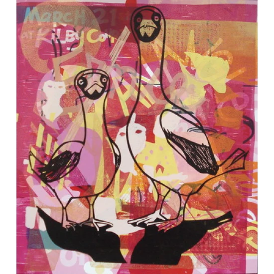 Mono Print #3 by Leia Bell (SOLD OUT)