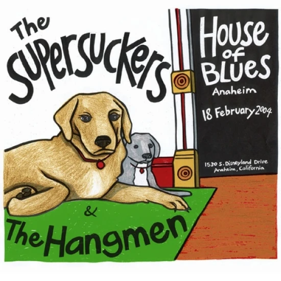 The Supersuckers Concert Poster by Leia Bell