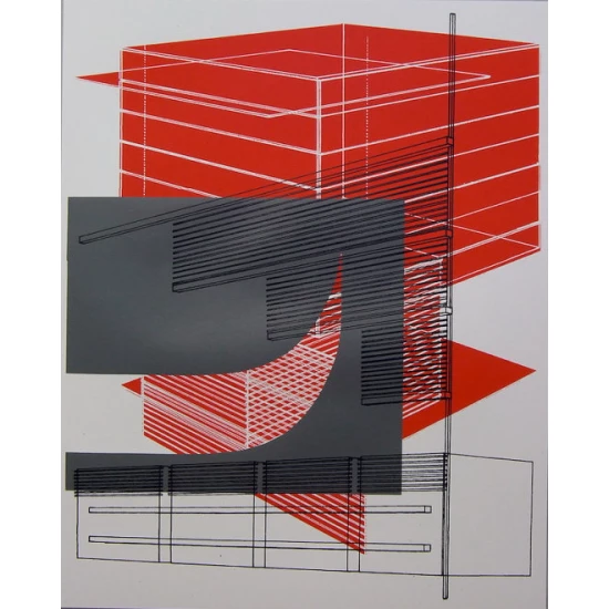 Perspective Overlap 1 print by Ben Kafton