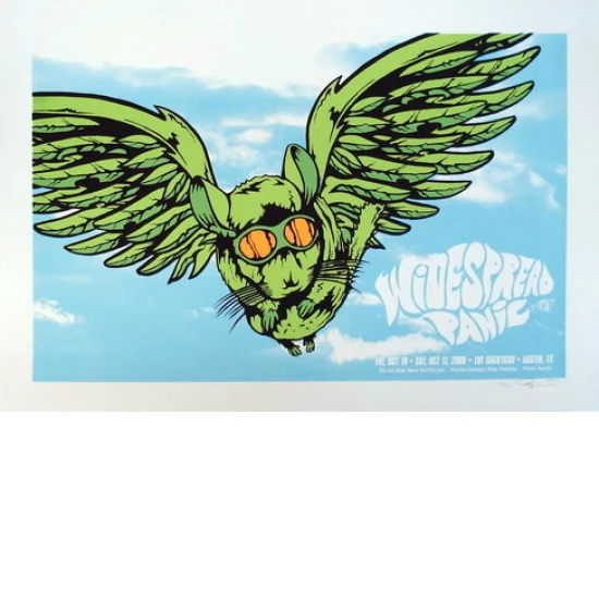 Widespread Panic Concert Poster by Billy Perkins (SOLD OUT)