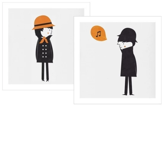 Lui et elle print set by Blanca Gomez (SOLD OUT)
