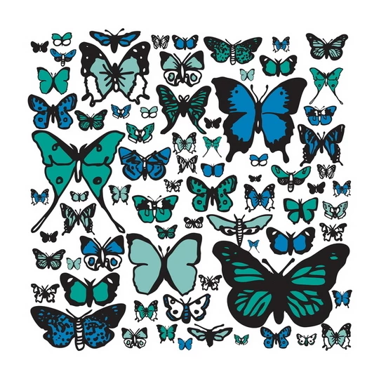 Cool Butterflies print by Brainstorm (SOLD OUT)
