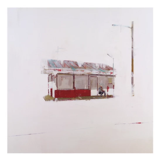 Waiting #71 print by Brett Amory