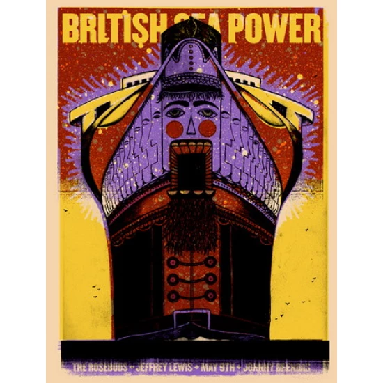 British Sea Power Concert Poster (2008)