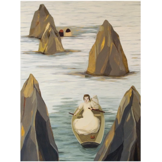The Oarswoman print by Camilla Engman