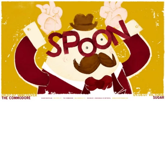 Spoon Concert Poster (SOLD OUT)