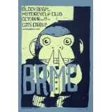 Black Rebel Motorcycle Club Concert Poster by Chris Williams (SOLD OUT)