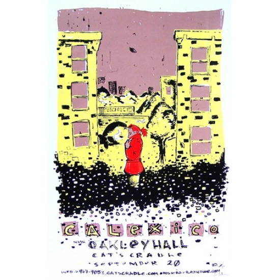 Calexico Concert Poster by Chris Williams