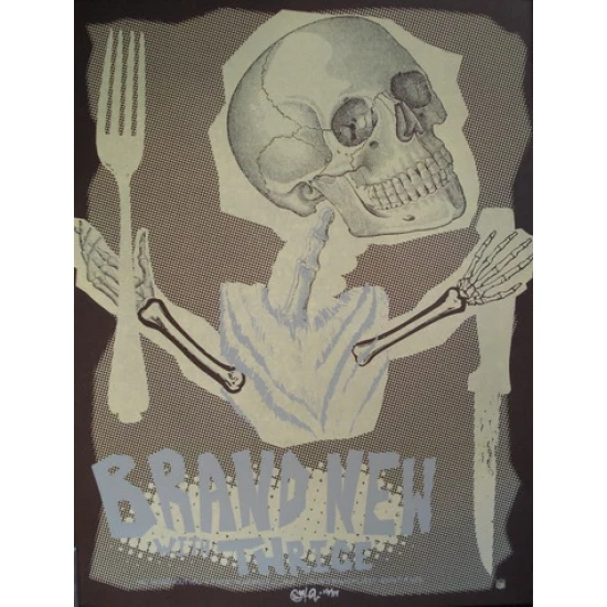 Brand New Concert Poster (variant) by Clint Wilson (SOLD OUT)