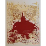 Coldplay Concert Poster by Clint Wilson