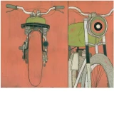 Pink Motorcycle print by Christopher Myott