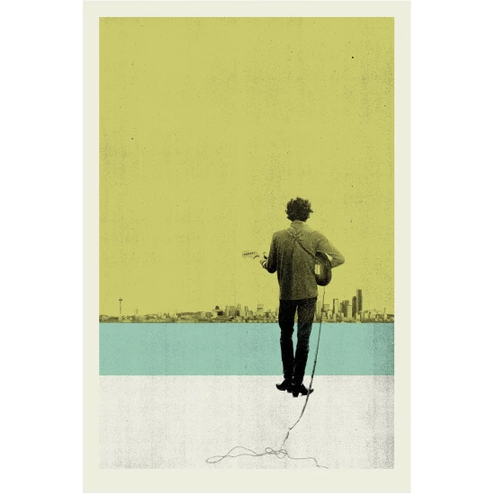 Dylan in Seattle poster by Concepcion Studios (SOLD OUT)