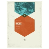 Muse concert poster by Concepcion Studios