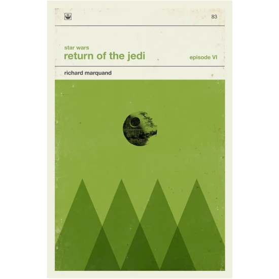 The Return of the Jedi movie poster by Concepcion Studios